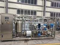 Stérilisateur tubulaire UHT pour petites surfaces  batch High  Usine de production de boissons de valeur ajoutée