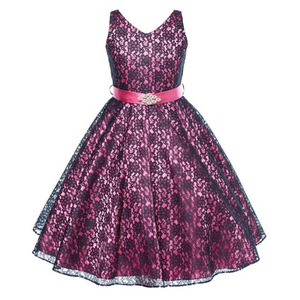 Vestidos de Fiesta Azules de Moda para Niñas, Ropa de Boutique Infantil - Product Image 4