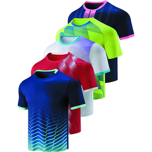 Customized Quick Drying Running Tshirt With Logo for Men and Women Personalized Marathon Sports Professional Sublimation T-shirt