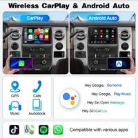 Autoradio Android Rhythm 9 pouces 1280*720 IPS pour Ford F150 2009-2014 avec CarPlay sans fil