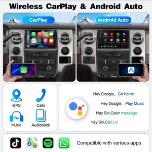 Radio para Auto Rhythm de 9 Pulgadas 1280*720 Ips Android para Ford F150 2009-2014 con Carplay Inalámbrico - Product Image 3