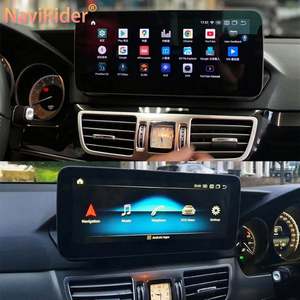 Autoradio multimédia Android 13 avec écran 256 Go, lecteur vidéo, GPS, navigation pour Benz Classe E W212 2009 2010 - 2015 NTG 5.0 CarPlay - Product Image 1