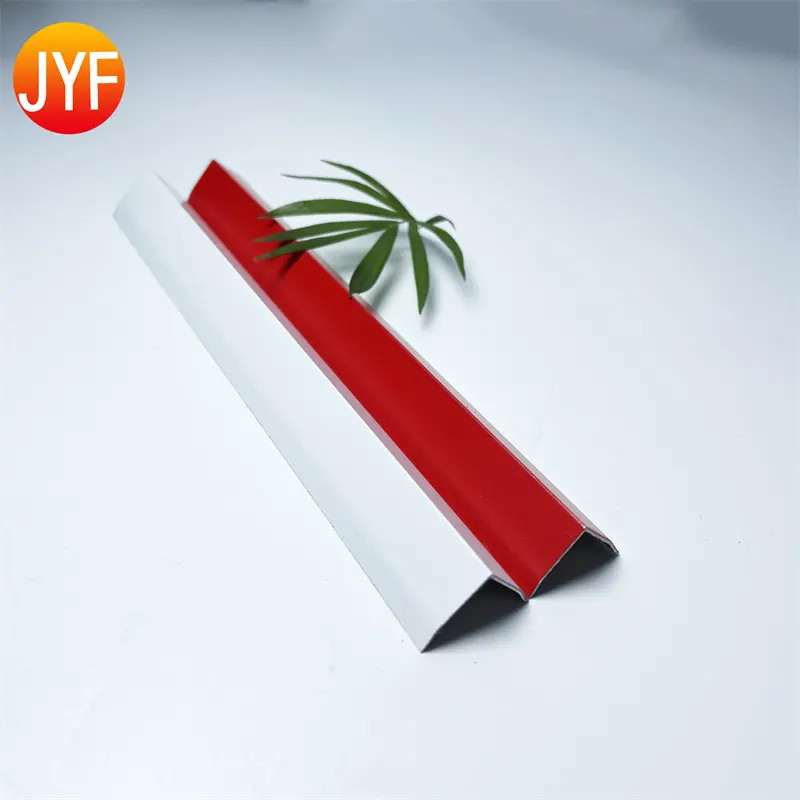 ZB5508 Durable 201 304 Decorative SS Painting Finished L Shape Stainless Steel Tile Trim For Wall Decor