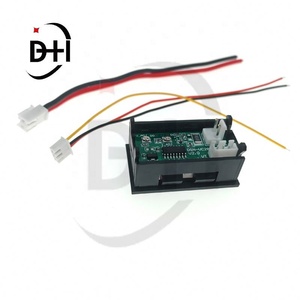 Voltímetro y Amperímetro Digital DC 0-100V 10A, Detector de Voltaje y Corriente con Pantalla Dual, Medidor de Panel, Indicador de Amperios y Voltios, LED Rojo y Azul de 0.28 Pulgadas - Product Image 5