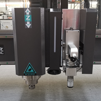 Routeur cnc publicitaire M5S avec caméra ccd et couteau oscillant