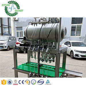 Boisson gazeuse gazeuse gazeuse saveur soda isobare 8 10 buses couronne bouchon <span class=keywords><strong>bouteille</strong></span> en verre 2 en 1 remplissage capsulage machines - Product Image 3