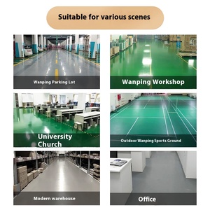 สีทาพื้นอะคริลิคสูตรน้ำ DP-07 1H ป้องกันไฟฟ้าสถิตย์ กันความชื้น กันลื่น ปรับระดับได้เอง สำหรับพื้นโรงรถ ลานบ้าน และพื้นบ้าน - Product Image 2