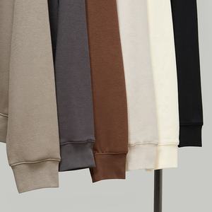 เสื้อฮู้ด360gsm สวมหัวโอเวอร์ไซส์สำหรับผู้ชายเสื้อฮู้ดปักโลโก้เสื้อแบบสวมหัว - Product Image 3