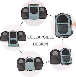 Free sample Large Cat <b>Carrier</b>, Soft Sided Cat <b>Bag</b> <b>Carrier</b> for Medium Large Cat 15 lbs, Upgrade <b>Small</b> <b>Dog</b> Car Seat - Product Image 2