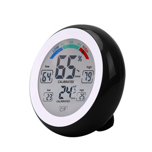 Termómetro Digital para Interiores al por Mayor, Higrómetro Digital en °C/°F, Medidor de Temperatura y Humedad con Visualización de Tendencia de Valor Mínimo - Product Image 1