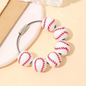 2026 OEM/ODM New Sports Style Football Basketball Baseball Creative Key <b>Chain</b> Pendant Bag Lanyard Mobile Phone <b>Rope</b> - Product Image 2