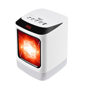 <span class=keywords><strong>espacio</strong></span> de escritorio eléctrico con luz LED RGB/exhibición <span class=keywords><strong>temporal</strong></span> Digital, calentador de ventilador eléctrico práctico - Product Image 1