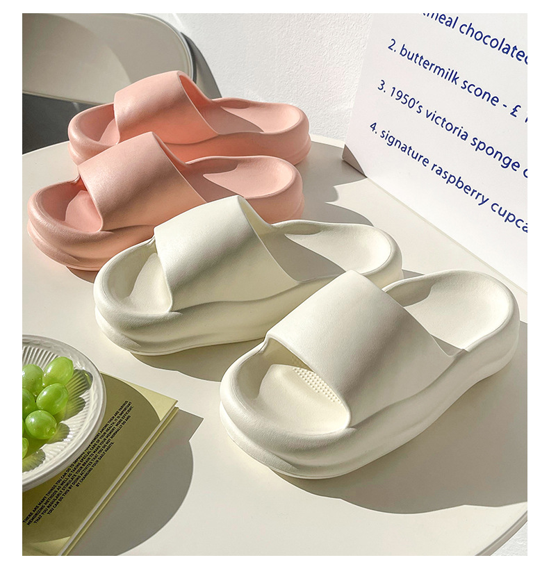 Summer EVA Soft Bottom Bathroom Slippers Household Couple Slides Sandals Wholesale