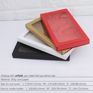 Tùy Chỉnh Giấy Kraft Pvc Cửa Sổ Rõ Ràng Trường Hợp Điện Thoại Bao Bì Hiển Thị Gói Hộp Bán Lẻ Cho Trường Hợp Điện Thoại - Product Image 2