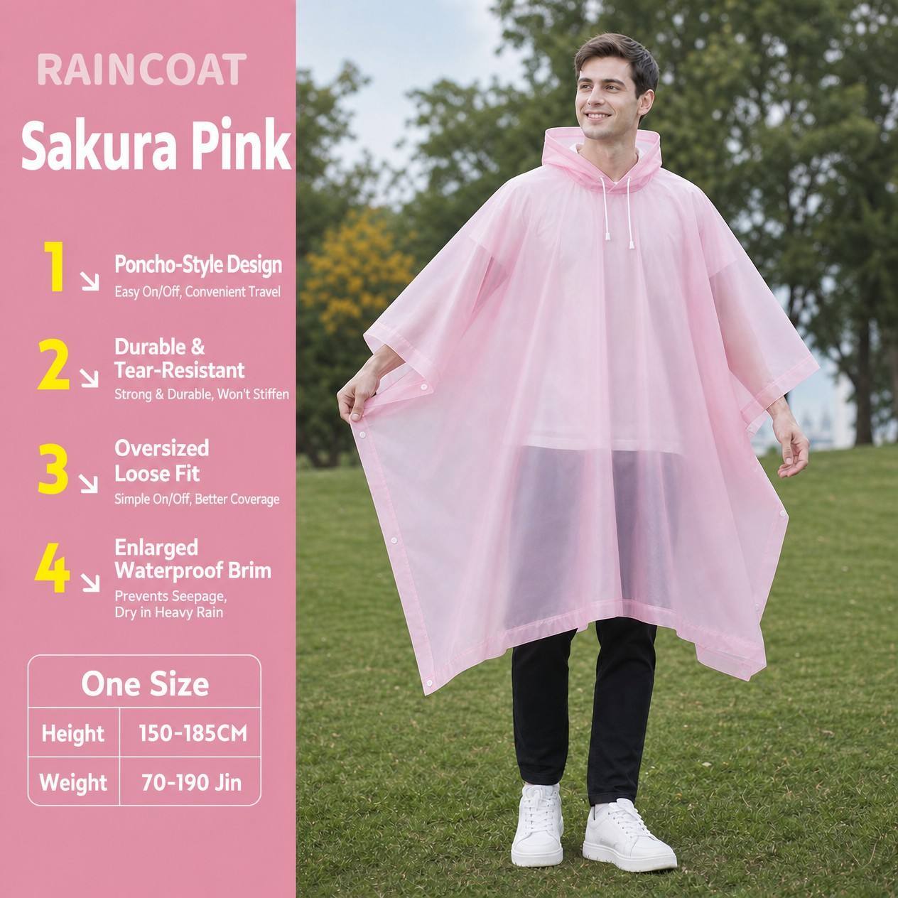 Exclusivo transfronterizo: Sakura Pink, 170g - 18 hebras