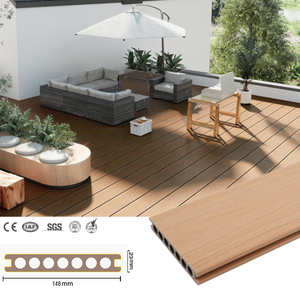 Tarima de WPC Impermeable Fácil de Instalar, Ecológica y Resistente al Fuego para Uso en Exteriores, Jardines y Parques - Product Image 2