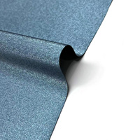 Tissu en similicuir PU brillant écologique gaufré pour chaussures de sport, intérieur de voiture, gants et doublure en suède pour le football et les activités de plein air
