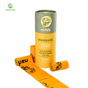 Özel çevre dostu biyo mısır nişastası Compostable köpek Poo çanta biyobozunur evcil hayvan dışkı torbası - Product Image 1