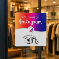 Cartes de contrôle d'accès programmables en PVC personnalisées avec code QR, cartes NFC intelligentes pour les petites entreprises