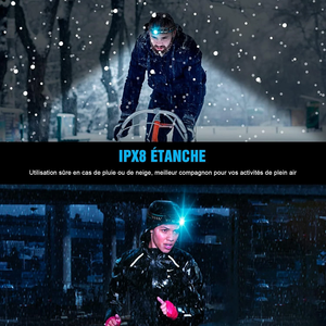 Linterna <span class=keywords><strong>Frontal</strong></span> Recargable LED TrustFire MC18, Potente, 1200Lm, Magnética, de Bolsillo, con Batería 18650 - Product Image 4