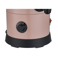 Urne à café électrique en acier inoxydable de qualité supérieure, durable, avec contrôle de température, anti-chauffe à sec, pour banquets et événements.