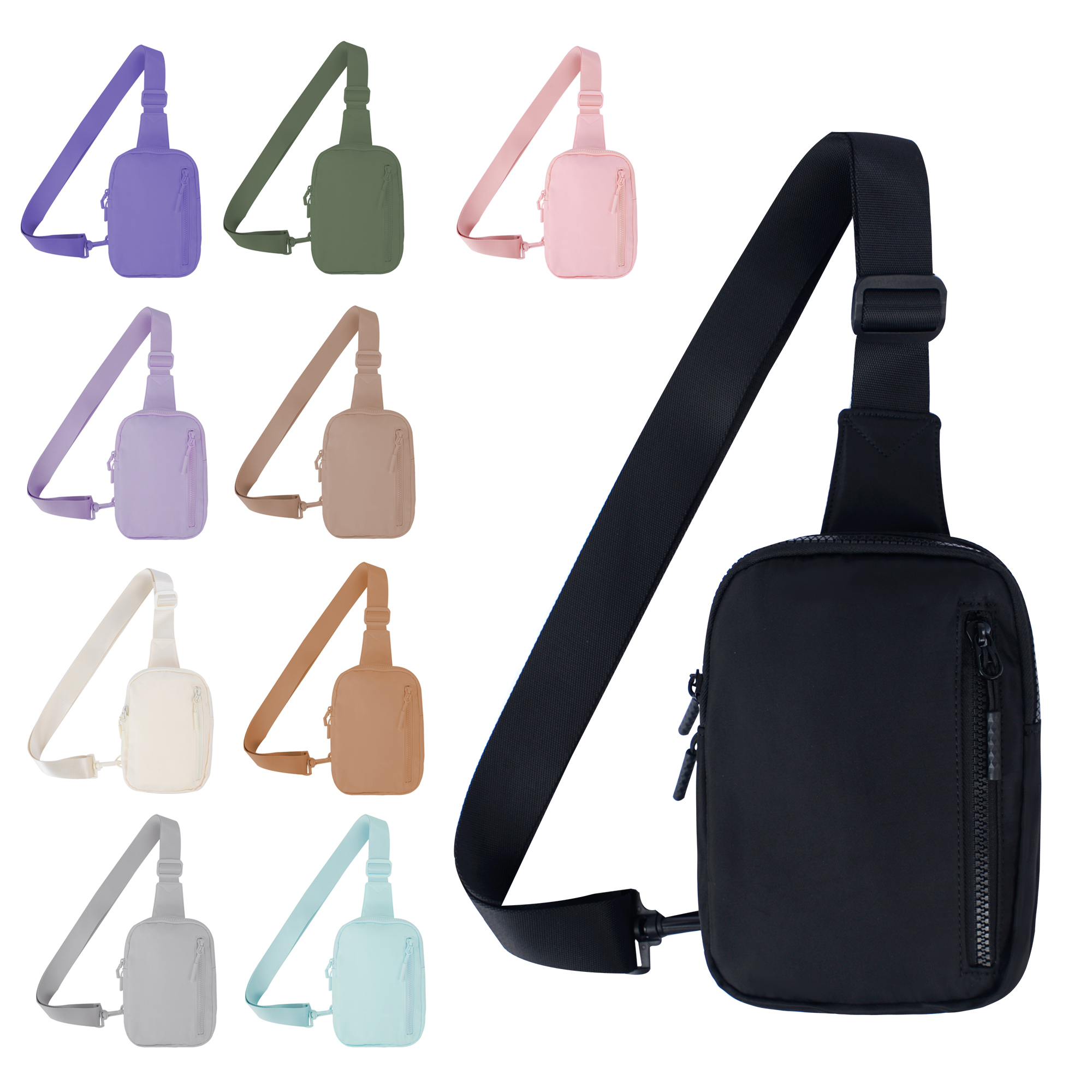 Small Anti-Theft Waterproof Sling Bag