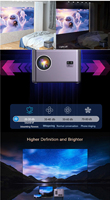 Mini Proyector Alston C6 4K DLP Android Alpd Láser A30C Pro Aaxa Mini P400 Nativo 1080P de Tiro Corto con Wifi