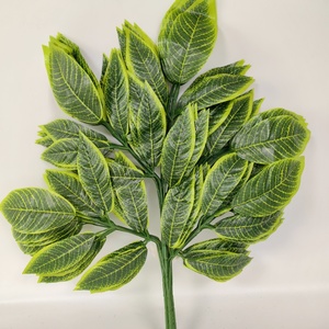 TEMPORADA 5 Ramas Ginkgo Biloba <span class=keywords><strong>mango</strong></span> Hojas Ramas decorativas Hojas artificiales Flor <span class=keywords><strong>de</strong></span> simulación Hojas <span class=keywords><strong>de</strong></span> árbol <span class=keywords><strong>de</strong></span> plástico - Product Image 6