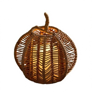 Lampe décorative en rotin traditionnelle vintage multi-usages pour l'intérieur, artisanale, écologique, fabriquée à la main, par Sisu Handicraft - Product Image 1