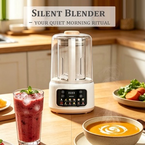 Máquina Eléctrica Automática para Hacer Leche de Almendras y Avena para Uso Doméstico, Máquina para Hacer Leche de Frutos Secos OEM con Autolimpieza y Diseño Desmontable - Product Image 1