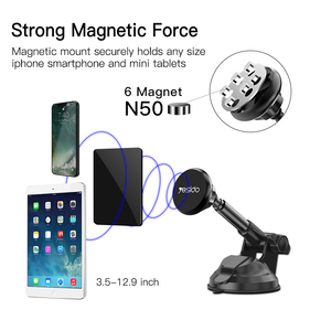 C41 Length Adjustable Telescopic Auto <strong>Tablet</strong> Mount Windshield 6Pcs Magnet Magnetic Mobile Phone <strong>Holder</strong> <strong>for</strong> <strong>Car</strong> - Product Image 5