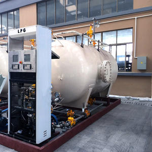 Station de remplissage mobile GPL Autogaz avec réservoir sous pression en acier inoxydable, certifiée ISO9001, conception verticale - Product Image 4