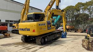 Excavadora Hidráulica Usada Komatsu PC110 de 11 Toneladas, Miniexcavadora para Movimiento de Tierras, Motor de Segunda Mano, Maquinaria de Construcción - Product Image 4