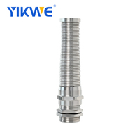 Presse-câble anti-flexion M20 en acier inoxydable métallique flexible Presse-câble spiralé