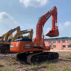 Excavatrice sur chenilles Doosan DH420 d'occasion d'origine coréenne, 42 tonnes, moteur Tier 4 - Product Image 4