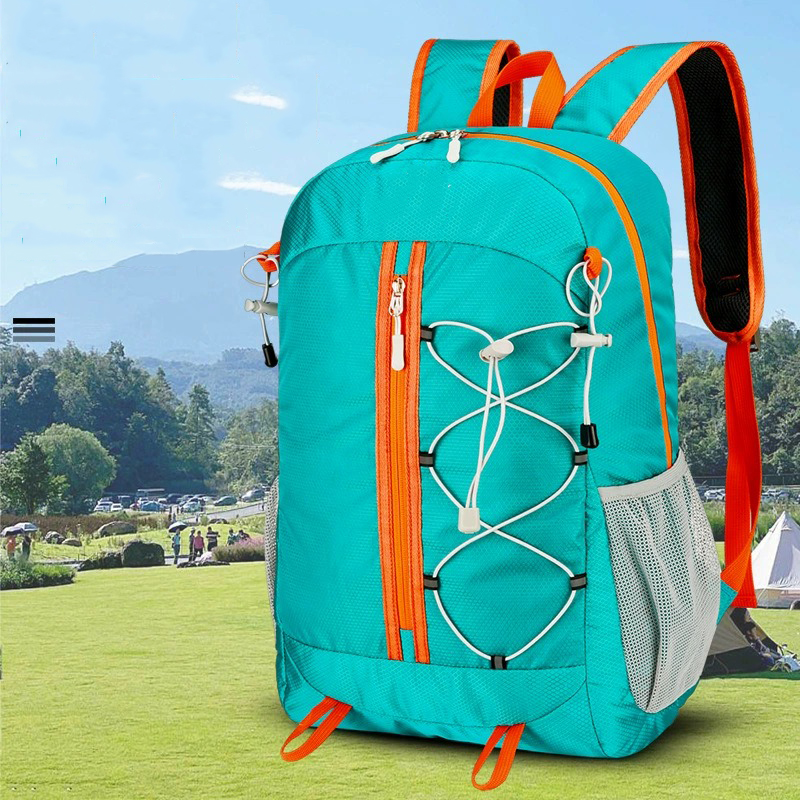 Ultra-Light Foldable Outdoor Backpack | Large Capacity Oxford Hiking, Cycling &amp; Travel Daypack for Men &amp; Women