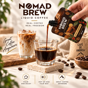 50ml Portable Liquid Coffee Concentrate Single Serve Coffee Extract Spout <b>Pouch</b> for Hot or Iced Drinks - Product Image 6