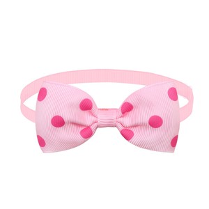 Juego de Diademas para Perro con Lazo de Puntos Coloridos, Poliéster Suave, para Todas las Estaciones, Accesorios Lindos para Mascotas - Product Image 3