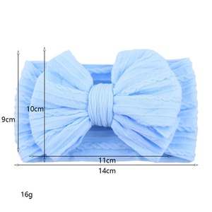 Diademas con Lazos para Bebés, Cintas para el Cabello de Nailon, Lazos para Niñas, Accesorios para el Cabello de Recién Nacidos, Bebés y Niños Pequeños - Product Image 2