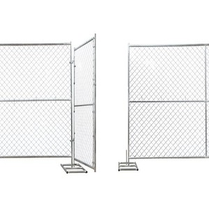 Baseball Outfield Net pagar sementara Amerika panel pagar sementara lembaran baja bergelombang untuk dijual - Product Image 1