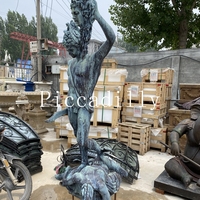 Statue de tête de Méduse de la fonderie à prix bas