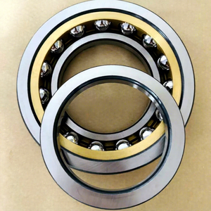 Rodamiento de bolas de contacto angular de doble hilera de alta precisión P5 7206 C, par de rodamientos de husillo a juego para máquina CNC de la UE - Product Image 1