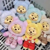 Authentique TOP TOY Winnie l'Ourson Pu Pu Candy Bear/Naughty Series Boîte Mystère Pendentif Figurine en Vinyle Peluche Boîtes Surprise
