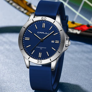 Nuevo Reloj Crrju 5025 para Hombre y Mujer, Resistente al Agua, con Correa de Acero Inoxidable, Estilo Casual, de Negocios, de Lujo, con Esfera Elegante - Product Image 5