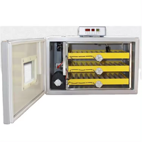 Nouvelle couveuse automatique à double alimentation haute productivité pour œufs de poule, de canard et d'autruche, avec plateau à œufs commercial
