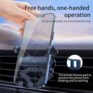 Terrific Quality Finesse Cost 8 Level Antichoc Six Point Lock Auto Expand Butterfly One Hand Compact Mobile Phone Holders - Product Image 4