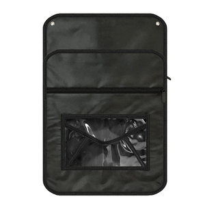 Organizador de Correo de Alta Calidad para Puerta, Contenedor de Correo Interior Negro, Organizador de Bolsas para Buzón con Resorte - Product Image 1
