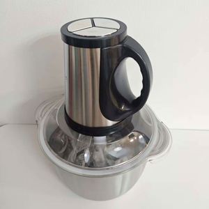 Hot Sell Wholesale 2L Electric Meat Grinder High Quality Stainless Steel Multifunctional Meat <b>Chopper</b> <b>Vegetable</b> Fruit Mincer - Product Image 6