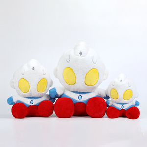 Peluche de la série Ultraman, version mignonne, Ultraman <span class=keywords><strong>Tiga</strong></span> & Zero, poupée en peluche, vente en gros et au détail, peluche super douce, cadeau pour enfants - Product Image 1
