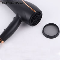 Sèche-cheveux ionique professionnel 2200W pour usage domestique d'hôtel Nouveau coup personnalisé en plastique électrique sans danger pour concentrateur extérieur